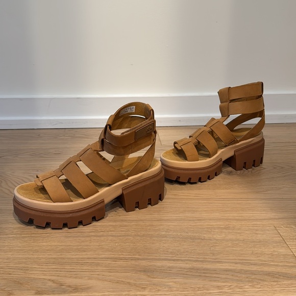 Timberland Everleigh Gladiator Sandal - Wheat - Picture 5 of 6